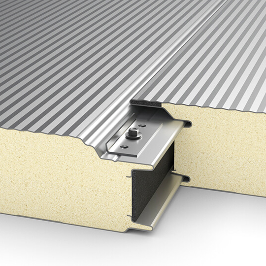 Perete cu fixare ascunsă